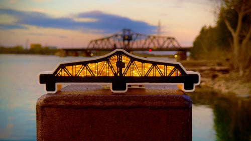 Manitoulin Swing Bridge Lightbox