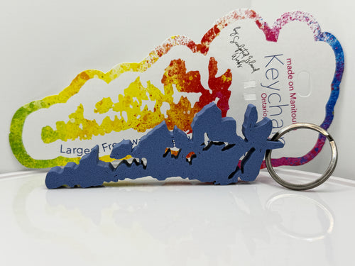 Jeans Blue Island keychain