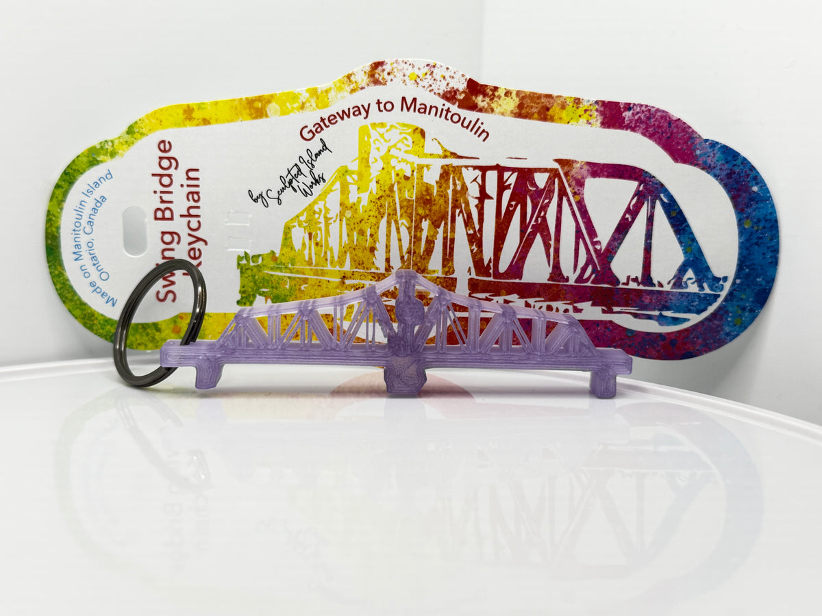 Swing Bridge Key Chains Translucent Series