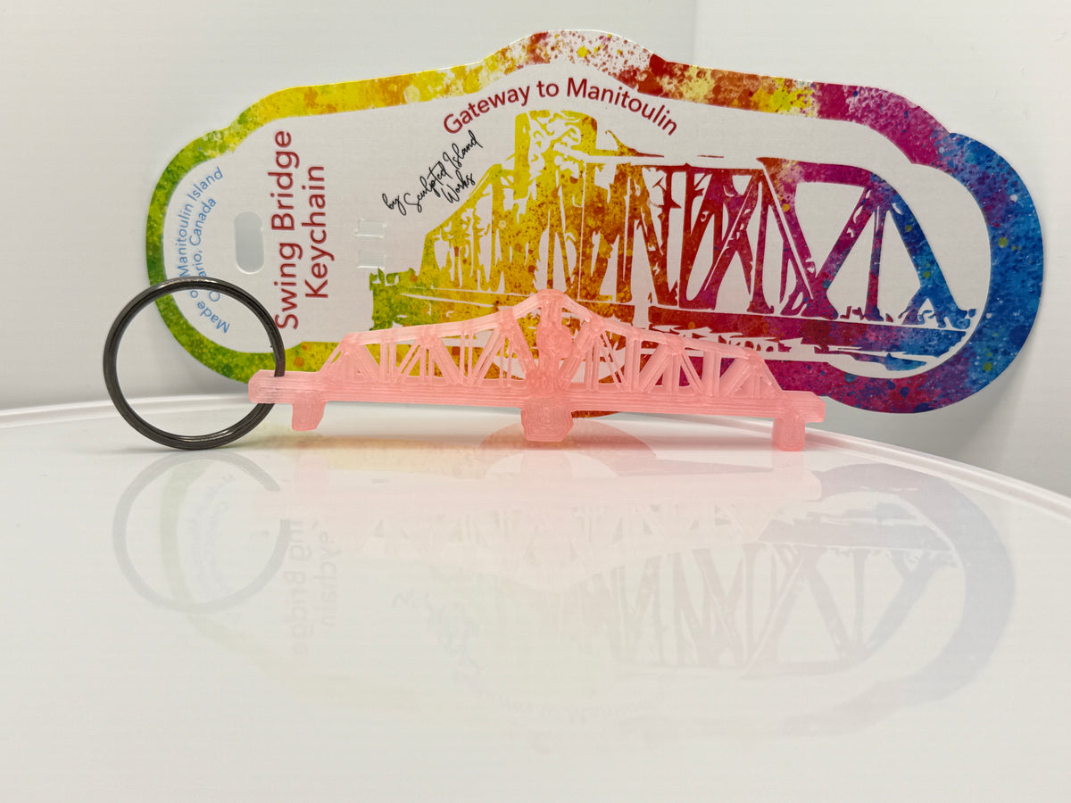 Swing Bridge Key Chains Translucent Series