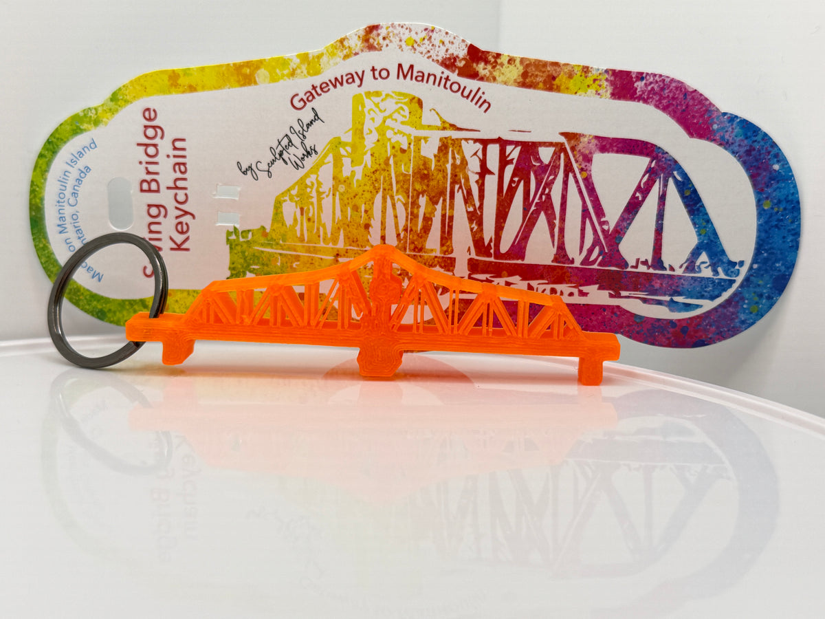 Swing Bridge Key Chains Translucent Series