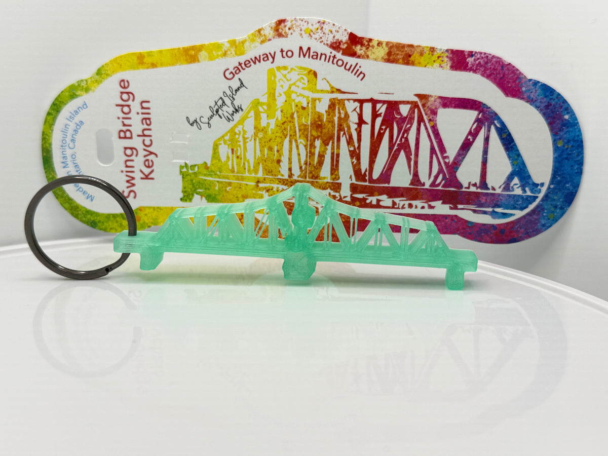 Swing Bridge Key Chains Translucent Series